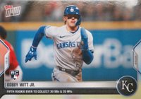 2022 Topps Now #1006 Bobby Witt Jr. Baseball Card