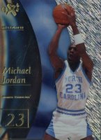 2012 Fleer Retro EX 2001 #EX-1 Michael Jordan Basketball Card