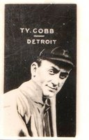 1921 Strip Card Self Developing # Ty Cobb Baseball Card