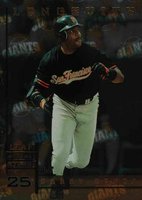 1998 Leaf Rookies & Stars #44 Barry Bonds Longevity Baseball Card