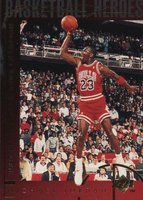 1994 Upper Deck Jordan Heroes #39 Michael Jordan 87-88 Slam Dunk Champ Basketball Card