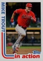 2019 Topps Transcendent VIP Party Mike Trout Through the Years #82IA Mike Trout Baseball Card