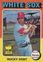 1975 Topps #299 Bucky Dent Baseball Card