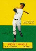 1964 Topps Stand-Up # Mickey Mantle Baseball Card
