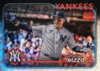 2024 Topps Chrome Logofractor Edition #127 Anthony Rizzo Baseball Card