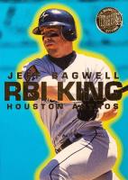 1995 Ultra R.B.I. Kings #6 Jeff Bagwell Gold Medallion Baseball Card