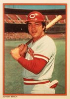 1985 Circle K #22 Johnny Bench Baseball Card