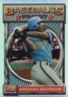 1993 Finest #144 Orestes Destrade Refractor Baseball Card