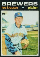 1971 Topps #372 Lew Krausse Baseball Card