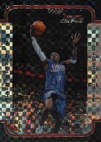 2003 Bowman Rookie & Stars #10 Allen Iverson Chrome-X-Fractor Basketball Card