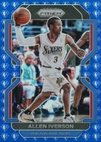 2021 Panini Prizm #255 Allen Iverson NBA 75th Prizm Basketball Card