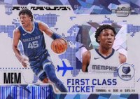2023 Panini Contenders Optic First Class Ticket #11 GG Jackson II Blue Cracked Ice Basketball Card