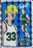 1985 Prism/Jewel Stickers #2 Larry Bird Basketball Card