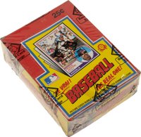 1983 O-Pee-Chee #WPB Wax Pack Box 36 Packs Baseball Card