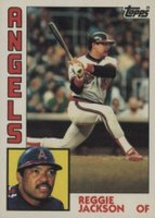 1984 Topps Tiffany #100 Reggie Jackson Baseball Card