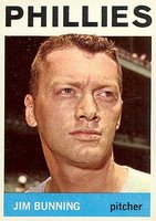 1964 Topps #265 Jim Bunning Baseball Card