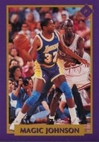 1991 Tuff Stuff Jr. #14 Magic Johnson Basketball Card