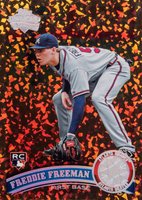 2011 Topps #145 Freddie Freeman Cognac Diamond Anniversary Baseball Card