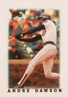 1988 Topps Mini League Leaders #43 Andre Dawson Baseball Card