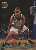 1996 Stadium Club Rookies 1 #R4 Stephon Marbury Basketball Card