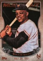 2016 Topps MLB Debut #22 Willie Mays Baseball Card