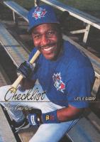 1997 Fleer #748 Joe Carter Checklist Baseball Card