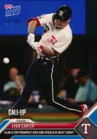 2023 Topps Now #839 Evan Carter Blue Baseball Card