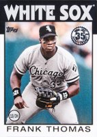 2021 Topps 1986 Topps Baseball 35th Anniversary #50 Frank Thomas Baseball Card