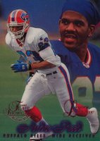 1997 Flair Showcase Legacy Collection #58 Andre Reed Row 1-Masterpiece 1/1 Football Card