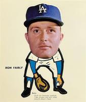 1963 L.A. Dodgers Pin-Ups # Ron Fairly Baseball Card