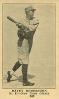 1917 Collins-McCarthy #140 Davey Robertson Baseball Card