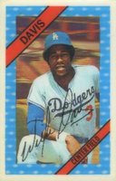 1972 Kellogg's #3e Willie Davis Err-Lifetime Runs 842 Baseball Card