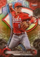 2023 Bowman's Best #39 Matt Mclain Refractor Baseball Card