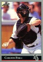 1992 Leaf #303 Carlton Fisk Baseball Card