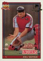1991 Topps Desert Shield #783 Joel Skinner Baseball Card