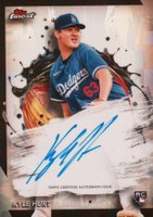 2024 Topps Finest Finest Autographs #FAKH Kyle Hurt Refractor Baseball Card