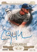 2016 Topps Tier One Autographs #T1ACK Clayton Kershaw Baseball Card