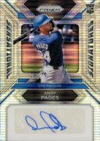 2024 Panini Prizm Sensational Signatures #SSAP Andy Pages Pulsar Prizm Baseball Card