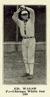 1916 Sporting News #184 Ed. Walsh Baseball Card
