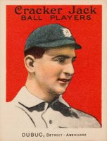 1915 Cracker Jack #156 Jean Dubuc Baseball Card