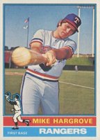 1976 Topps #485 Mike Hargrove Baseball Card