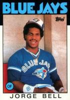 1986 Topps #338 Jorge Bell Baseball Card