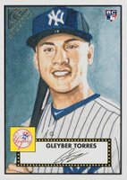 2018 Topps Gallery Heritage #H-34 Gleyber Torres Baseball Card