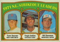 1972 Topps #95 N.L. Strikeout Leaders Baseball Card