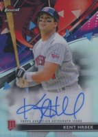 2021 Topps Finest Finest Autographs #KH Kent Hrbek Baseball Card