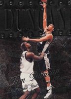 1998 Metal Universe #35 Tim Duncan Basketball Card