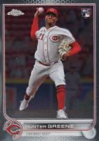 2022 Topps Chrome Update #USC191 Hunter Greene Baseball Card
