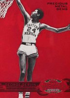 2011 Fleer Retro Precious Metal Gems #PM-27 George Gervin Red Basketball Card