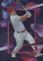 2020 Panini Select Artistic Impressions #AI-7 Mike Trout Baseball Card