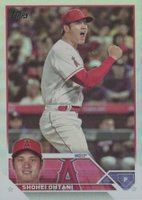 2023 Topps #17 Shohei Ohtani Rainbow Foil Baseball Card